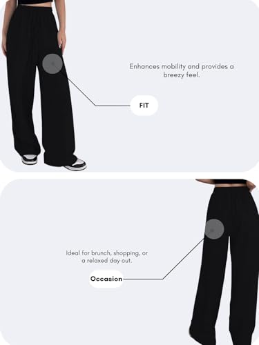 Image of GRECIILOOKS Women Trousers for Women | Women Trousers | Women's High-Waisted Pant | Women Trousers Pants | Korean Trousers for Women