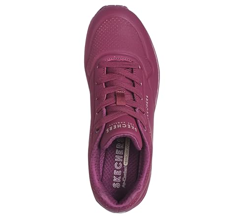 Image of Skechers UNO - Stand ON AIR Casual Sneakers for Womens, Plum- 73690-PLUM