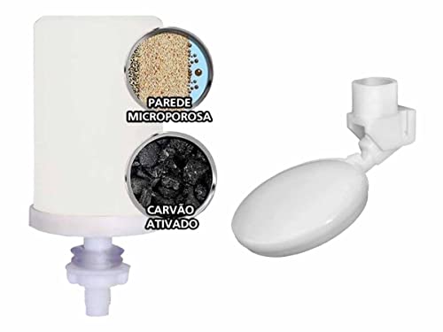 kit vela dupla ação declorante + boia São João Stefani