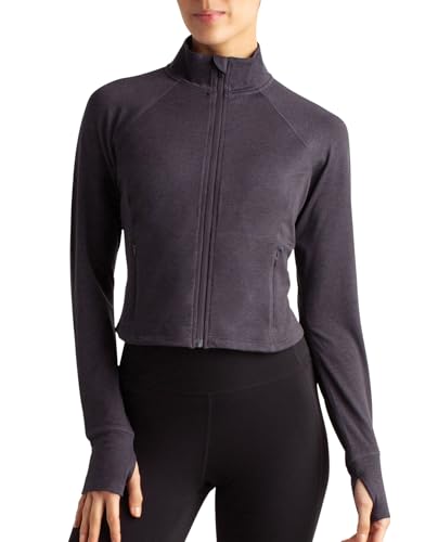 Image of Danskin Cropped Melange Jacket