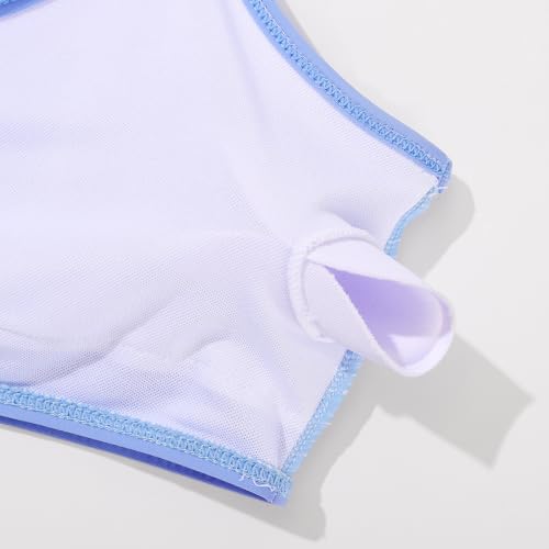 Image of Weixinbuy Girls Swimsuits Bikini Set Kids Bathing Suit Bikini Top Bottom 2Pcs Teen Girls' Swimwear Set