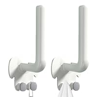 Doslilyy Hooks for Wall,Elephant Clothes Hanger Set of 2 | Space-Saving Wall Hooks Bath Towel Hanger for Kitchen Living Room Bedroom Bathroom