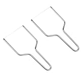 FUNNETOYU 2 Stück Teiliges Edelstahl Käsehobel mit Ergonomischem Griff Rostfrei Vielseitig für Käse Butter und Brot Praktisches Küchenwerkzeug für Haushalt Restaurant und Hotelgebrauch