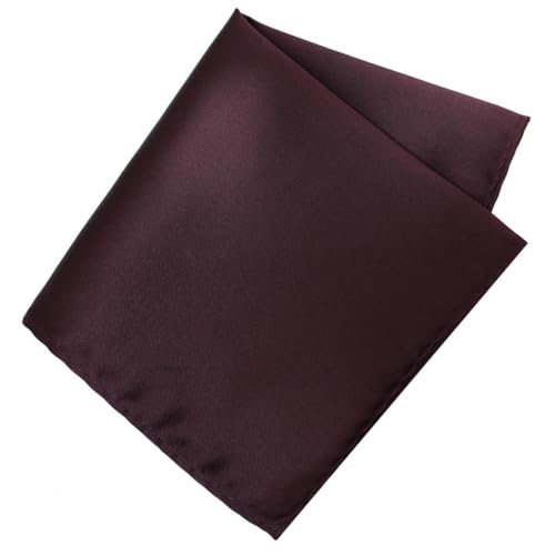 Image of LEONARDI Men's Solid Pocket Square | 30cm x 30cm | Smooth texture | Microfiber | Pack of 1 |
