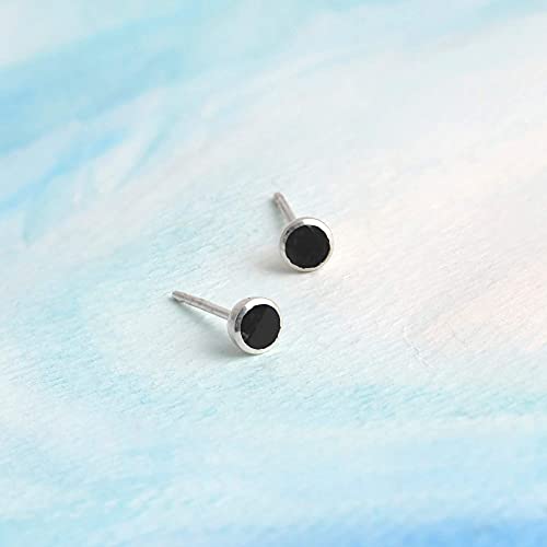 Boma Jewelry Sterling Silver Mini Circle Stud Earrings3