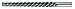 CLEVELAND Taper Pin Reamer,Spiral,0.0670 C24229