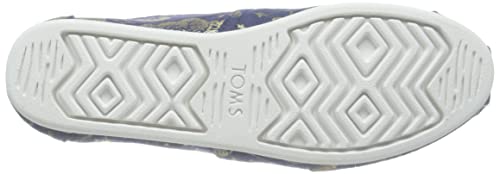 Image of TOMS Alpargata CloudBound Navy /Gold Foil Celestial 6 B (M)