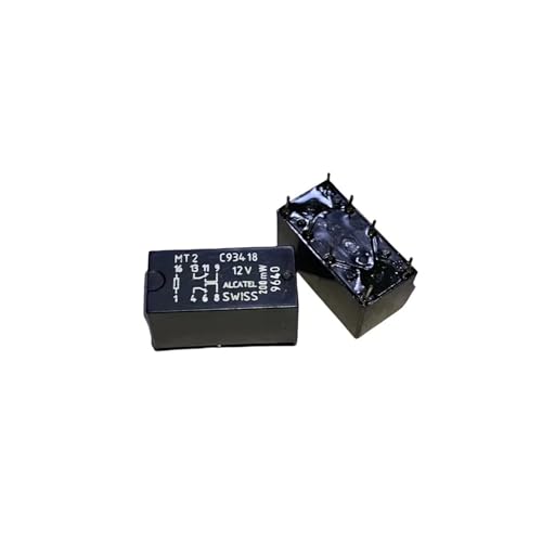 Relais MT2-C93418-12V double pôle 8 broches 12VDC commutation stable