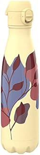 Ion8 Leak Proof Water Bottle, Vacuum Insulated, Cornhusk Botanical, 500ml (17oz), I8TS501PPGBFLOR