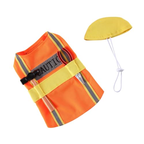 Disfraz adorables para perros XL naranja