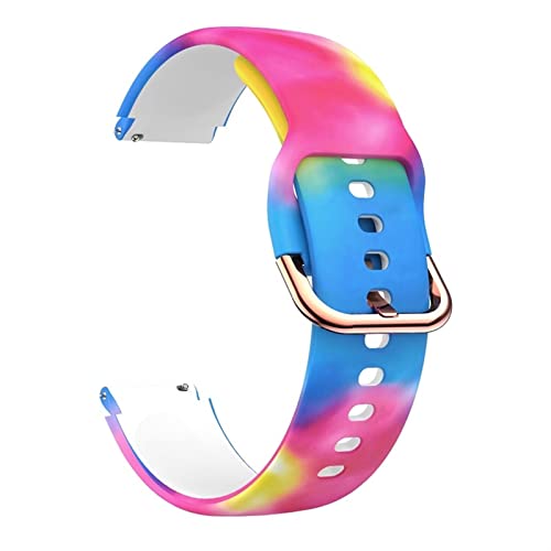 Bracelet 18mm silicone pour Garmin Venu 2S, idéal pour le sport