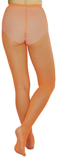 Image of ToBeInStyle Women's Sexy Vibrant Fine Classic Fishnet Full Footed Pantyhose