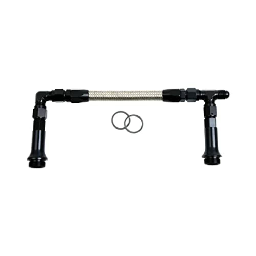 -8an Blk Dual Inlet Holley 4500