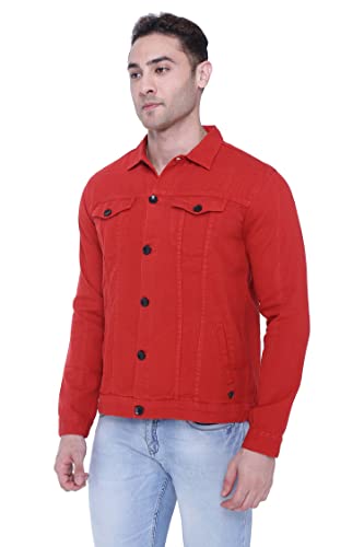 Image of Kuons Avenue Men's Regular Fit Trucker Jacket | Denim Jacket For Men