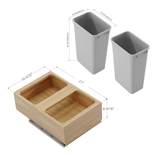 Base para caneca de basura Dowell con dos bin plasticos 50Qt miniatura 4