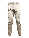 Polo Ralph Lauren Men's Dress Pants/Slacks Rayon/Nylon Blend Modern Fit, All-Way Stretch Tan (36X32)