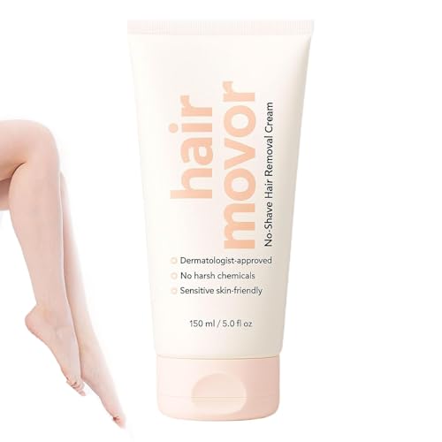Hair Movor, Crema Depilatoria Facial, Crema Depilatoria Suave e Indolora de Acción Rápida para Rostro, Labios, Barbilla, Axilas y Piernas (1)