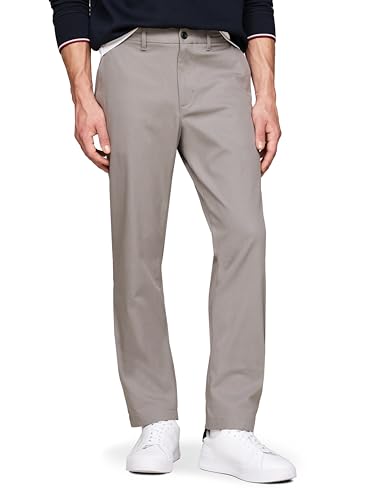 Image of Tommy Hilfiger Men's Casual Moisture Wicking Wrinkle Resistant Stretch Performance Pants in Straight Fit