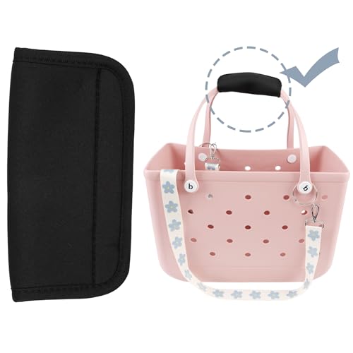 Image of Adjustable Bag Strap for Bogg Bag, Removable Shoulder Crossbody Strap with Wire Loop and Handle Wrap Protector for Handbag