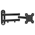 suptek TV Wall Mount Bracket Monitor arm TV Wall Mount Bracket Display arm Monitor Mount for 13-30" Adjustable up/Down, Left/Right Angle, 28.66lbs Load Capacity VESA75-100mm MA2776