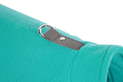 Image of Gooby Fleece Vest Dog Sweater, Peach, Medium | Soft warm fleece; Pullover, easy on /off (no zippers); O-ring leash attachment; Machine washable