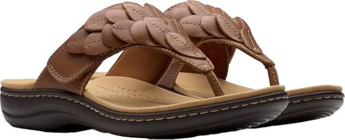 Image of Clarks Women's Laurieann Palm Flip-Flop
