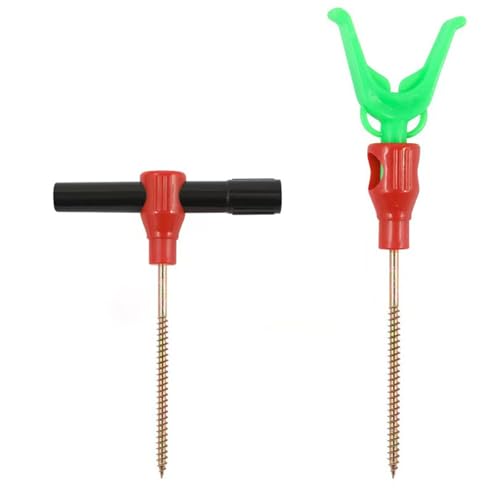 Estacas para Tienda de Campaña con Doble Anclaje Antiviento 6