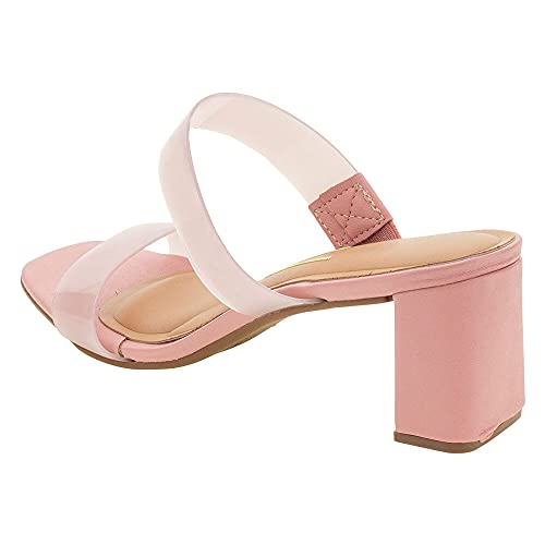 TAMANCO FEMININO SALTO MÉDIO VIZZANO - 6430112 - ROSA - 36