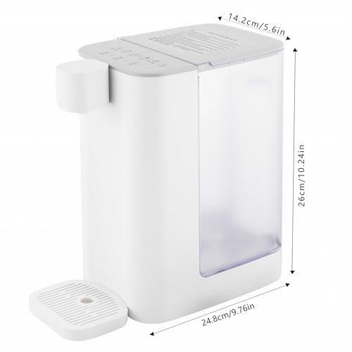 Dispensador eléctrico de agua caliente 3L blanco miniatura 2