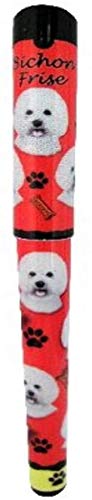 Bolígrafo Gel E&S Pets Bichon Frise con Agarre Perfecto