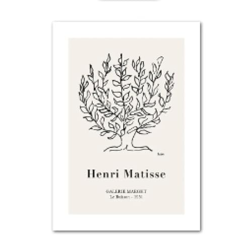 Affiche nordique Picasso Matisse pour habiller un mur vide salon