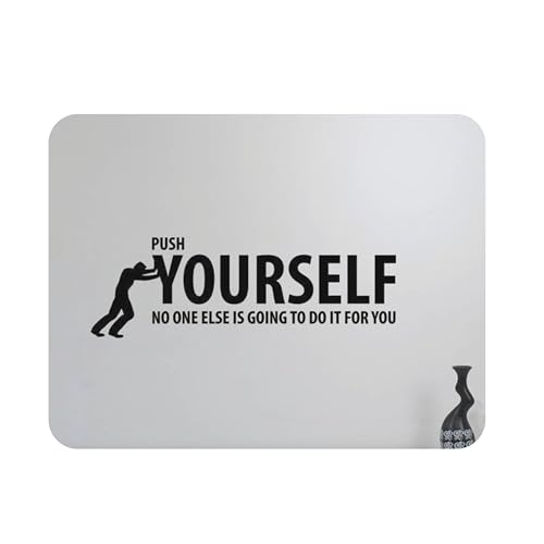 Image of WRAPPING STUDIO Push Yourself Mouse Pad for PC and Laptop, 24x20 cm, Anti-Slip, Smooth Surface, Marvel Design, Perfect for Office, Home & Gaming