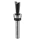 ENT 11704 Zinkenfräser HW für metrische Zinkenschablone mit KL 16 mm, Durchmesser (D) 12,7 mm, E 8°, NL 19,05 mm, S 8 mm, SL 38 mm