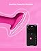 LOVENSE Ambi Mini Bullet Vibrator, Small and Discreet Powerful Stimulator with Long Distance Bluetooth Wireless Control, Hammer Shape to Pinpoint Stimulate