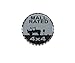TufSkinz | Jeep Rated Badge - Real Aluminum (Mall Rated)