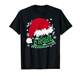 Ein Weihnachts-Design mit viel Schnee, Weihnachtsbaum, Weihnachtsmann, Rentier, Weihnachtskugeln und Lichterketten für Kinder sowie für Damen und Herren zur Weihnachtszeit, Adventszeit und Weihnachten.