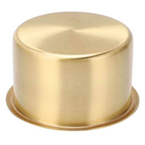 Portavasos universal reclinable en acero inoxidable dorado miniatura 5