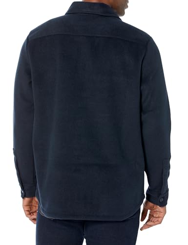 BOSS Men's Garment Dyed Button Down Overshirt2