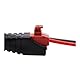 iguTrail 4 Stück RCA Cinch zu Lautsprecher Kabeladapter Subwoofer Lautsprecher Phono Cinch-Stecker zu AV 2 Schraubklemme Video Audio Federpresse Typ Balun für CCTV