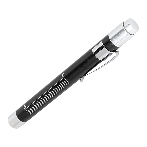 Lanterna LED para Enfermagem, Medição Diária, Iluminação Amarela, Liga de Alumínio, Lanterna Médica