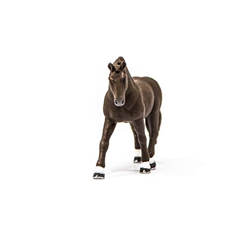 Schleich Horse Club, Animal Figurine, Horse Toys for Girls and Boys 5-12 years old, German Riding Pony Gelding