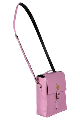 Elphaba Glinda Bag Costume Cosplay Black Pink Crossbody Shoulder Square Bag Halloween Cosplay Accessories Props (Glinda, One Size)3