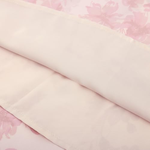 Image of Belle Poque Sun Dresses for Women Spring Summer Floral Midi Flowy Spaghetti Ruffle Wedding Guest Tea Party Dress