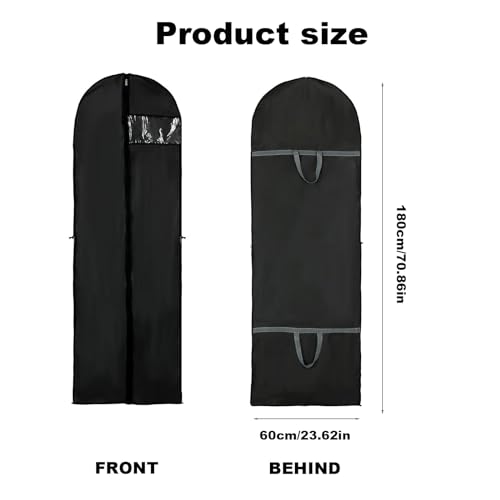Dress Bags Covers Long, Clothes Covers - Image 2