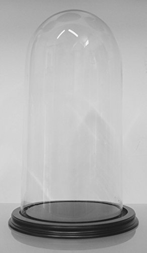 Euro Glass Angelo Campane di Vetro con Supporto in Legno Misura 20 x 40