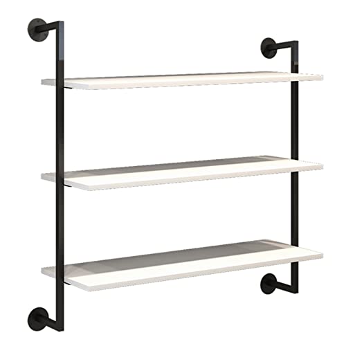 Étagères flottantes meuble de rangement mural 3 4 5 niveaux pour livres et dressing