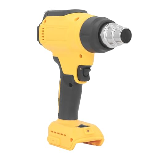 Hot Air Heat Gun Handheld Rechargeable Cordless 30? to 550? Fast Heating Hot Air Gun with 3 Nozzles 300W for DCB200 18V Battery