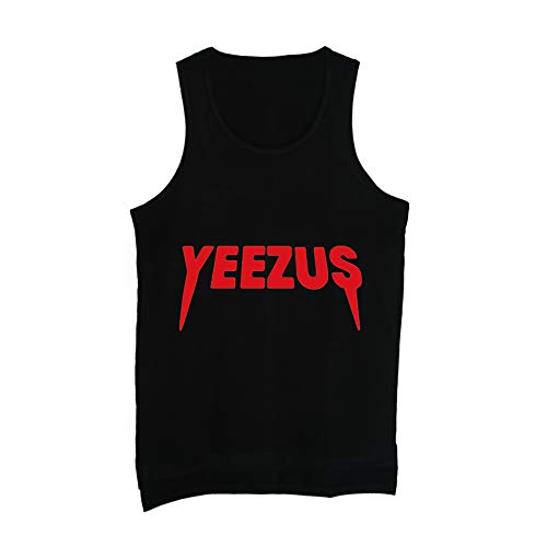 YEEZUS Tank Top for Men - Red & Black