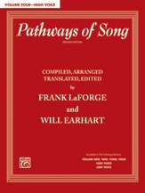 Pathways of Song, Vol 1: High Voice 073904088X Book Cover