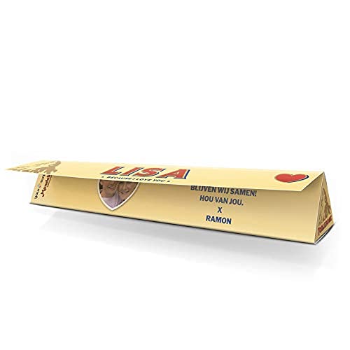 Toblerone liefdesreep met naam en foto - Afbeelding 4